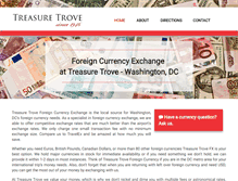 Tablet Screenshot of currencyexchangedc.com